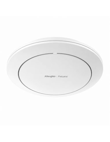 Access Point Reyee RAP2266 WiFi 6 AX3000 PoE 512 Disp, referencia RG-RAP2266, detalle de conectores y puertos