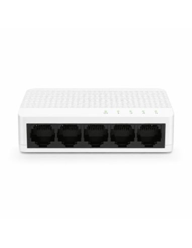 Switch Tenda S105 5 Puertos 10/100 Protección 6kV, referencia S105, vista frontal