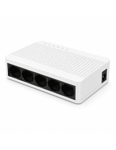 Switch Tenda S105 5 Puertos 10/100 Protección 6kV, referencia S105, producto en uso