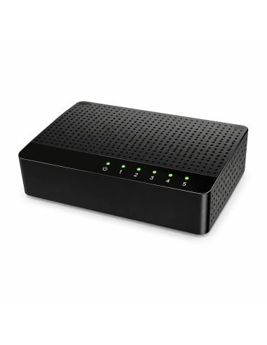 Switch Tenda SG108 8 Puertos Gigabit MAC 8K, referencia SG108, detalle de conectores y puertos