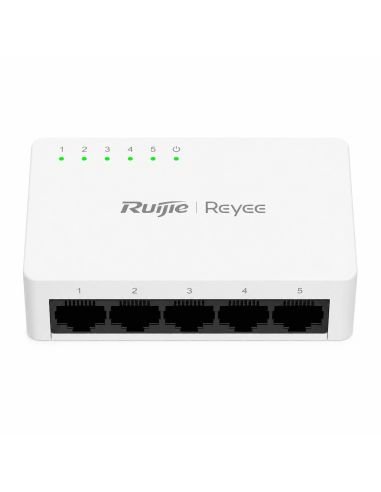 Switch Reyee RG-ES05G-L 5 Puertos Gigabit 10Gbps, referencia RG-ES05G-L, vista frontal