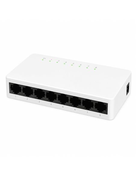 Switch Reyee RG-ES08G-L 8 Puertos Gigabit 16Gbps, referencia RG-ES08G-L, producto en uso