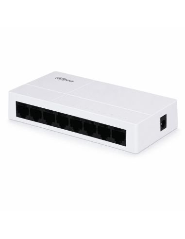 Switch Dahua 8 Puertos Gigabit No Administrable, referencia DH-PFS3008-8GT-L, producto en uso