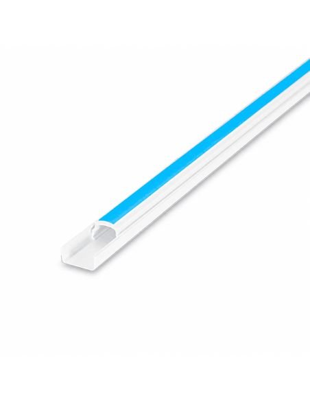 Canaleta Adhesiva 13x8 mm x 2 Metros para Cables, referencia CANALETA13X8, vista frontal