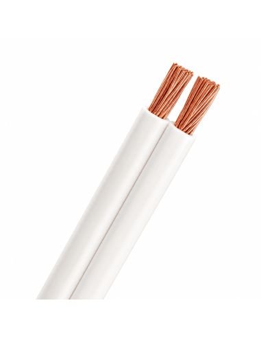 Cable Dúplex 2x16 CCA Rollo 100 Metros CCTV, referencia DUPLEX2X16, vista en ángulo