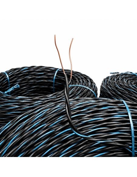 Cable Neopreno 2x20 100% Cobre 200 Metros Exteriores, referencia NEO-P-COBRE, vista frontal
