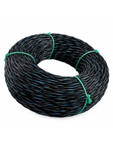 Cable Neopreno 2x20 100% Cobre 200 Metros Exteriores, referencia NEO-P-COBRE, vista en ángulo