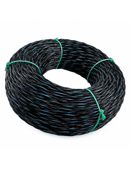 Cable Neopreno 2x20 100% Cobre 200 Metros Exteriores, referencia NEO-P-COBRE, vista en ángulo