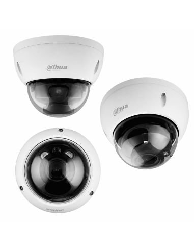 Cámara Dahua 4 en 1 2MP Domo Varifocal IR 30m | Colombia, referencia DH-HAC-D3A21N-VF, vista en ángulo