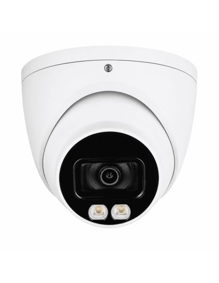 Cámara Dahua 4 en 1 2MP Domo Dual Light Microfono | Colombia, referencia DH-HAC-HDW1200TLMN-IL-A-0280B-S6, vista en ángulo