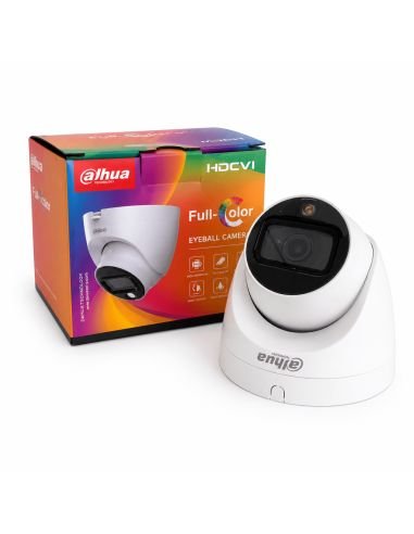 Cámara Dahua 4 en 1 2MP Domo Dual Light Microfono | Colombia, referencia DH-HAC-HDW1200TLMN-IL-A-0280B-S6, producto en uso