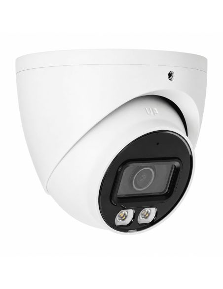 Cámara Dahua 4 en 1 2MP Domo Dual Light Microfono | Colombia, ref DH-HAC-HDW1200TLMN-IL-A-0280B-S6, detalle de conectores y puer