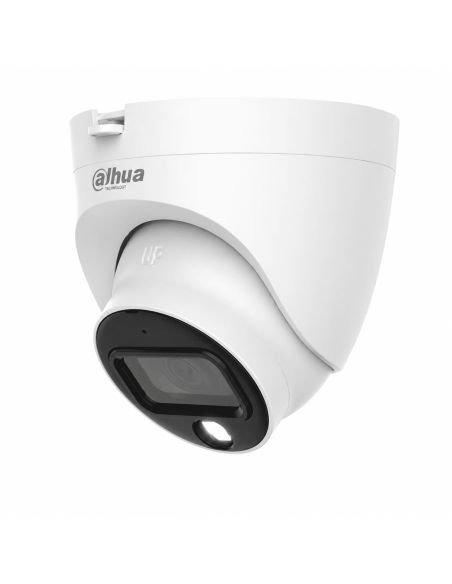 Cámara Dahua 4 en 1 2MP Domo Dual Light Microfono | Colombia, referencia DH-HAC-HDW1200TLMN-IL-A-0280B-S6, vista frontal