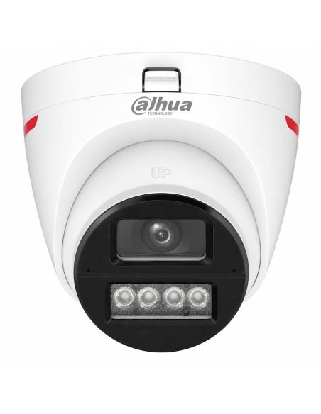 Cámara Dahua 2MP Domo Torreta WizColor Dual Light, referencia DH-HAC-HDW1249XN-IL-A-PRO-0280B-DIP, vista frontal