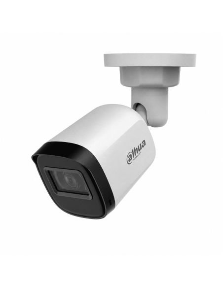 Cámara Dahua 2MP Bala Metálica Smart IR 30m | Colombia, referencia DH-HAC-B2A21N-U-A-0280B, vista en ángulo