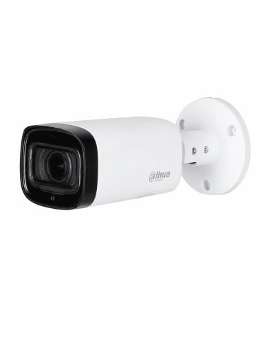 Cámara Dahua 4 en 1 2MP Bala Array IR 80m Mic | Colombia, ref DH-HAC-HFW1200THN-I8-A-0360B-S6, detalle de conectores y puertos
