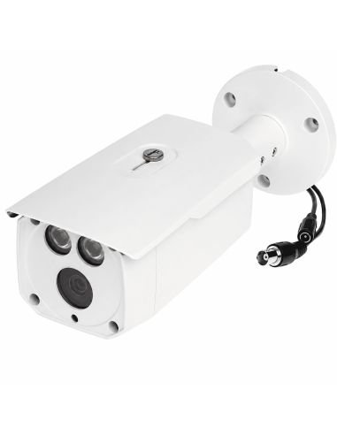 Cámara Dahua 2MP Bala Metálica Array IR 80m | Colombia, referencia DH-HAC-HFW1200DN, vista frontal