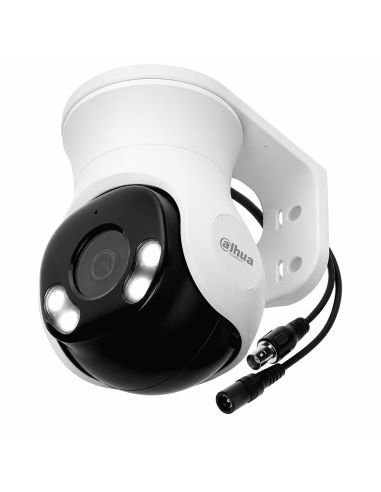 Cámara Dahua Domo PT 2MP IR 40m Audio, referencia DH-HAC-PT1200AN-IL-A-0280B-S6, contenido del empaque
