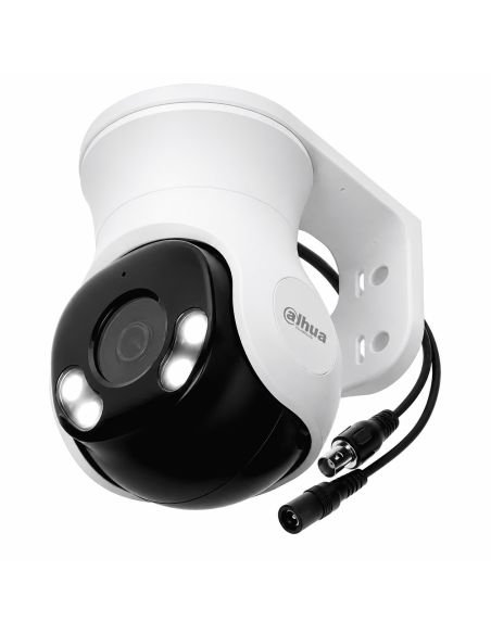 Cámara Dahua Domo PT 2MP IR 40m Audio, referencia DH-HAC-PT1200AN-IL-A-0280B-S6, contenido del empaque