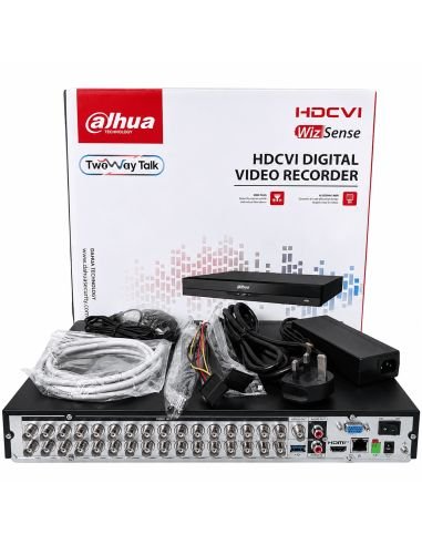 Grabador XVR Dahua 2MP 32 Canales WizSense IA | Colombia, referencia DH-XVR4232AN-I-T, producto en uso