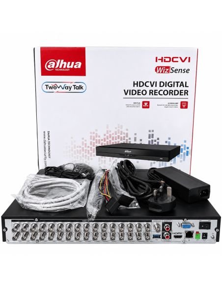 Grabador XVR Dahua 2MP 32 Canales WizSense IA | Colombia, referencia DH-XVR4232AN-I-T, producto en uso