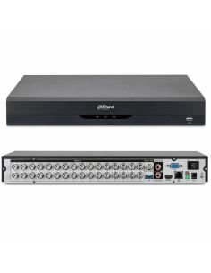 Grabador XVR Dahua 2MP 32 Canales WizSense IA | Colombia, referencia DH-XVR4232AN-I-T, detalle de conectores y puertos