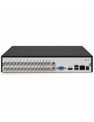 Grabador XVR Dahua 5MP 16CH Cooper AI Audio, referencia DH-XVR5116HS-I3-T, vista frontal
