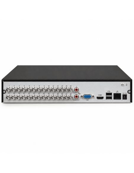 Grabador XVR Dahua 5MP 16CH Cooper AI Audio, referencia DH-XVR5116HS-I3-T, vista frontal