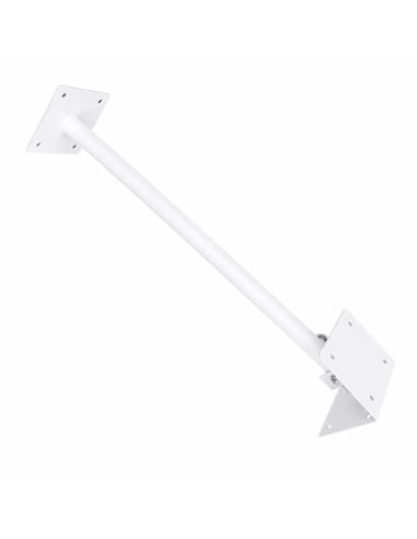 Brazo Soporte 50 cm para Cámara Muro o Techo, referencia BR50, detalle de conectores y puertos