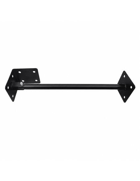 Brazo Metalico Expansible 1M Acero Blanco o Negro, referencia BRAEXPAN01, vista en ángulo