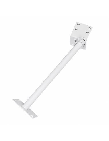 Brazo Metalico Expansible 2M Acero para Cámaras, referencia BRAEXPAN2M, detalle de conectores y puertos