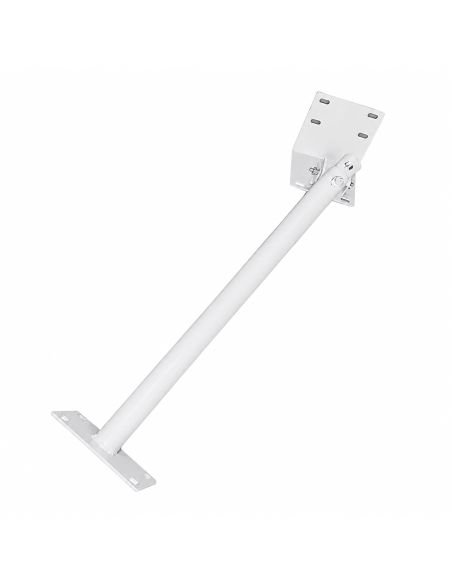 Brazo Metalico Expansible 2M Acero para Cámaras, referencia BRAEXPAN2M, detalle de conectores y puertos