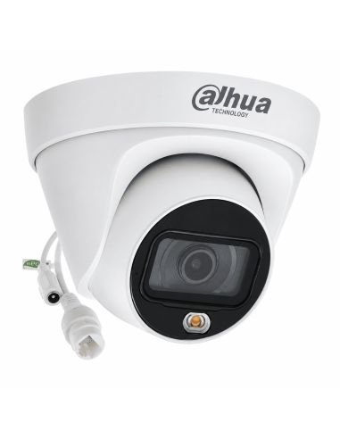 Cámara IP Dahua Domo 2MP Dual Light IR 30m PoE IP67, referencia DH-IPC-HDW1239T1P-A-IL-0280, vista frontal