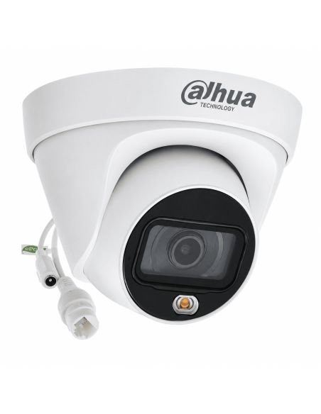 Cámara IP Dahua Domo 2MP Dual Light IR 30m PoE IP67, referencia DH-IPC-HDW1239T1P-A-IL-0280, vista frontal