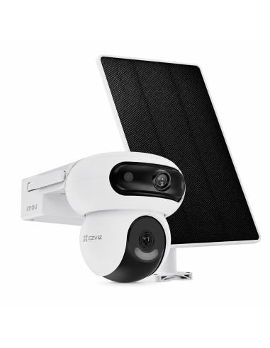 Cámara EZVIZ HB90 2K+ Solar Doble Lente, referencia CS-HB90-SP-R100(4MP+4MP), vista frontal