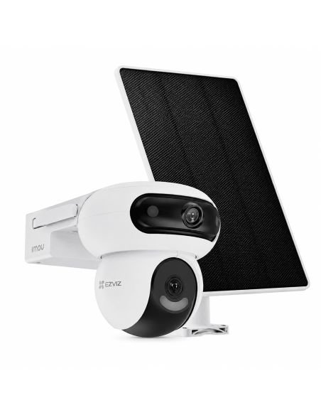 Cámara EZVIZ HB90 2K+ Solar Doble Lente, referencia CS-HB90-SP-R100(4MP+4MP), vista frontal
