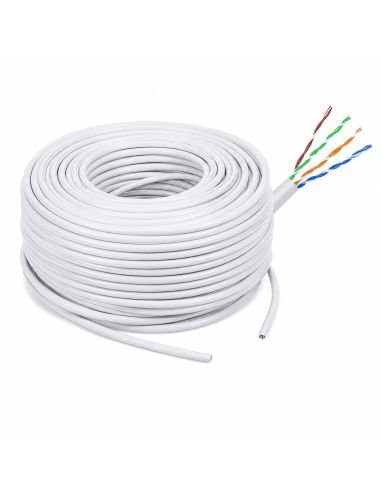 Cable UTP GET Cat 5E Interior Cobre 23 AWG 305 Metros, referencia GET5E-INT-COBRE, detalle de conectores y puertos