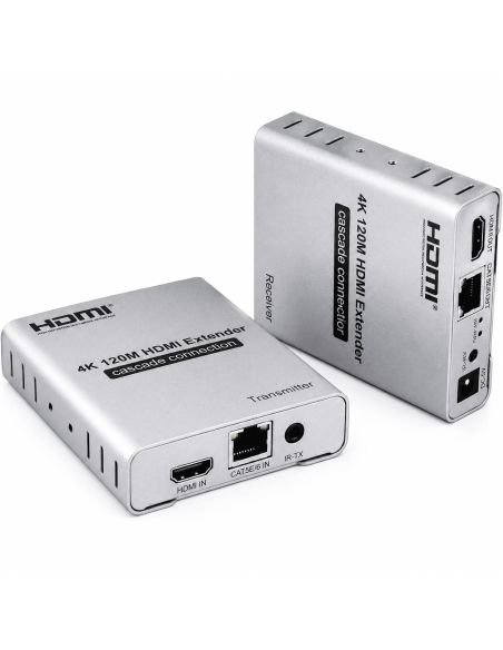 Extender HDMI 4K Ultra HD a 120 Metros Activo, referencia 90030124, vista frontal