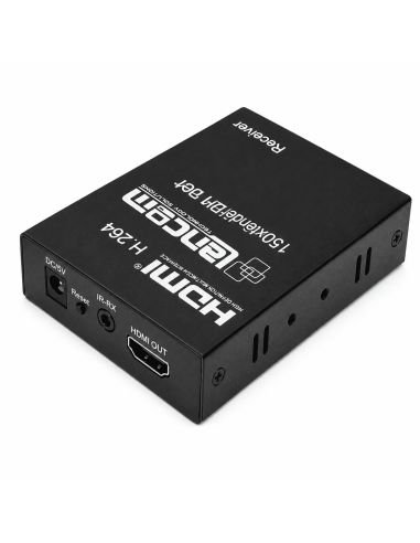 Extender HDMI Full HD a 150 Metros con MJPEG, referencia 90030125, vista en ángulo