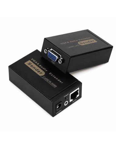 Extensor VGA 100 Metros Largo Alcance por Cable UTP, referencia 90030203, vista frontal