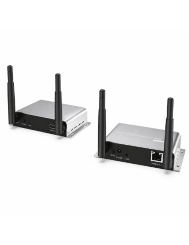 Extender HDMI Inalámbrico WiFi6 200 Metros Premium, referencia NC-E200WHX, vista frontal