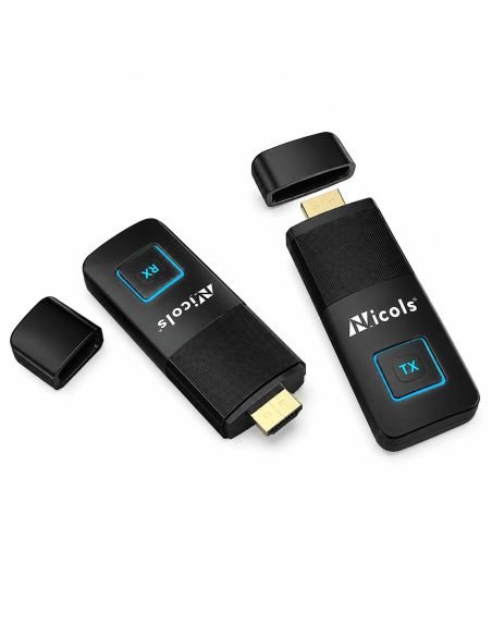 Extender HDMI Inalámbrico Full HD 30 Metros, referencia NC-WX2, vista en ángulo
