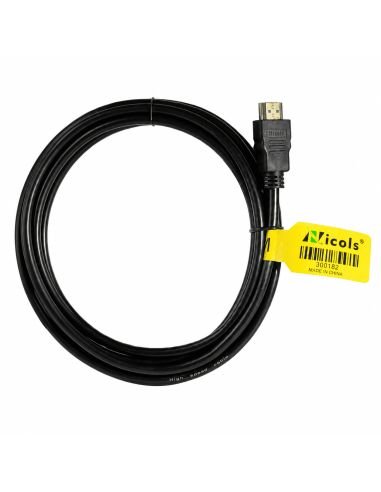Cable HDMI Encauchetado de 3 m para TV DVR y NVR, referencia 300182, vista frontal