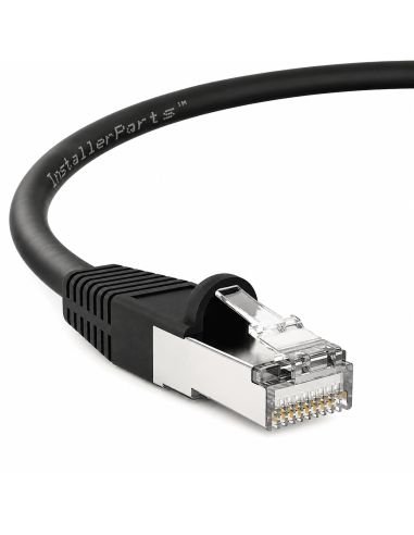 Patch Cord FTP Blindado Cat 6 de 5 m RJ45 Metalico, referencia 300705, vista en ángulo