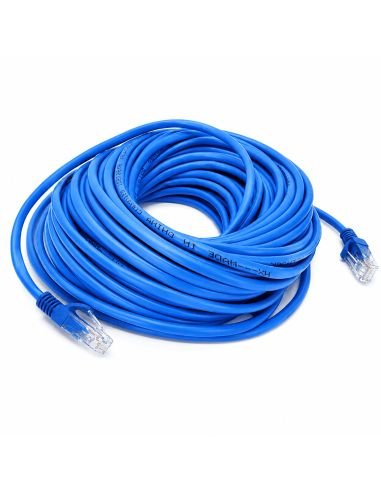 Patch Cord FTP Blindado Cat 6 de 15 m RJ45 Metalico, referencia 300707, vista frontal