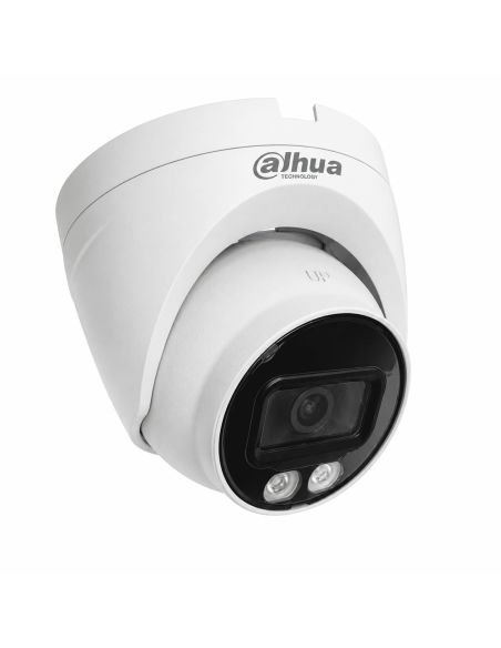 Cámara IP Dahua Domo 2MP Smart Dual Light LED 30m PoE, referencia DH-IPC-HDW1239VP-A-IL-0280B, contenido del empaque