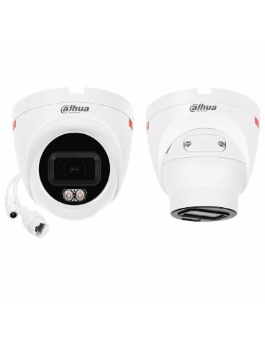 Cámara IP Dahua Domo 4MP WizColor SMD Plus IP67 PRO, referencia DH-IPC-HDW2449TP-S-LED-0280B-PRO, vista en ángulo