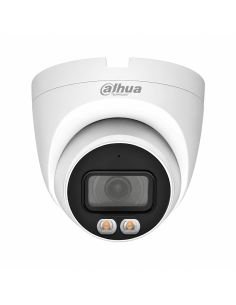 Cámara IP Dahua Domo 4MP WizColor Sensor 1/1.8 SMD+, referencia DH-IPC-HDW2449TMP-S-IL-0280B, vista en ángulo 2