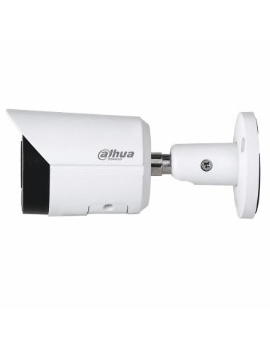 Cámara IP Dahua Bala 8MP Metálica Dual Light SMD+ IP67, referencia DH-IPC-HFW2849SP-S-IL-0280B, vista en ángulo