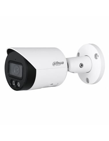 Cámara IP Dahua Bala 8MP Metálica Dual Light SMD+ IP67, referencia DH-IPC-HFW2849SP-S-IL-0280B, contenido del empaque